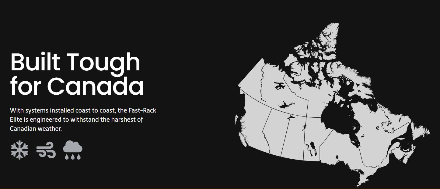 Fast-Rack - GMX Ground Mount - FR-RAIL-HD-7-D