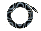 MC Black Solar Module Negative Home Run Cable 20 foot - Black