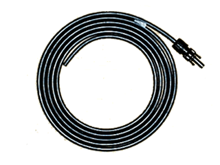 MC Black Solar Module Negative Home Run Cable 20 foot - Black