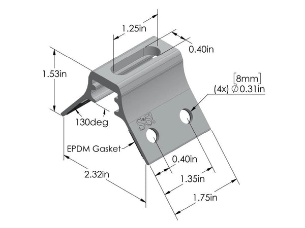 S-5 - S-5-Ribbracket