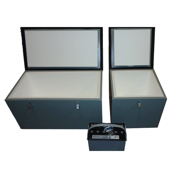 BBOX-2-i - Insulated 2 Battery Box 18 x 17.5 x 16" NEMA 4