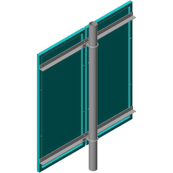 Fast-Rack - Vertical Pole Mount - VPM2-26